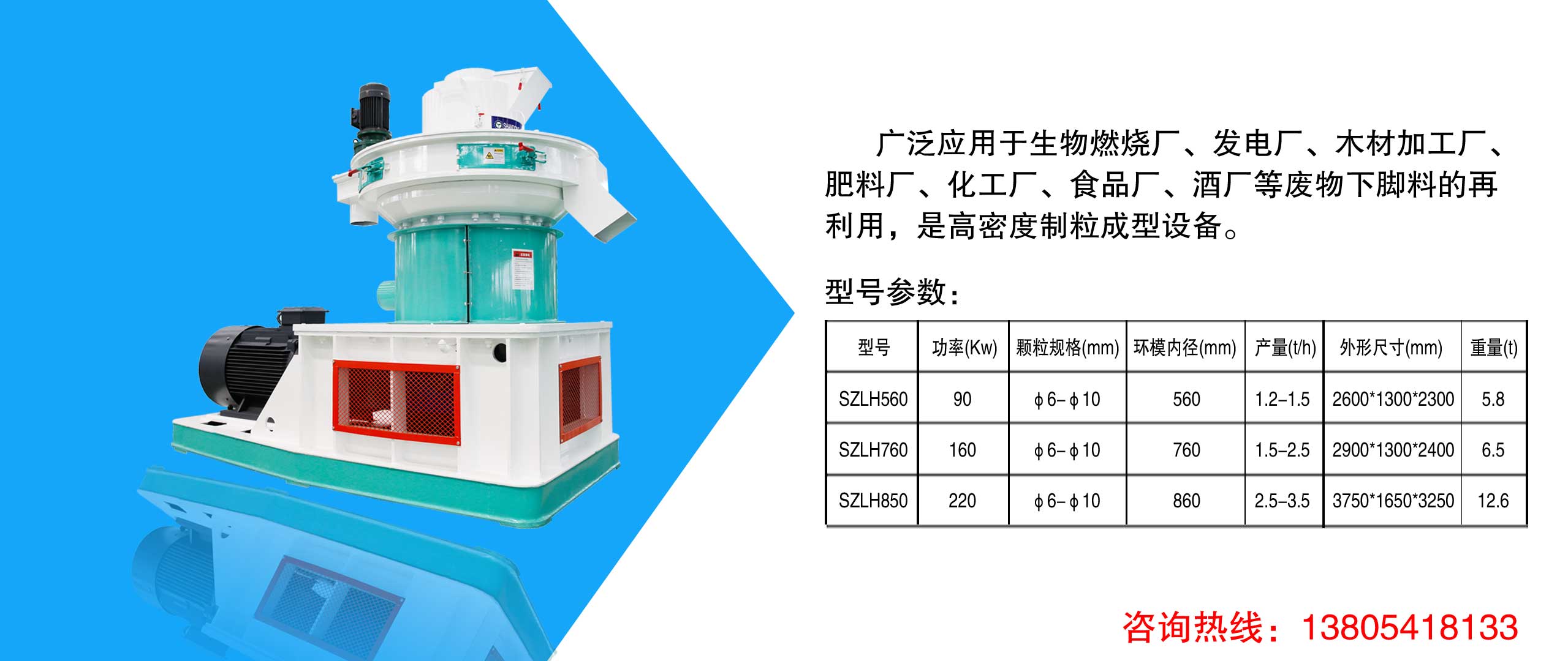 秸秆燃料颗粒机应用领域
